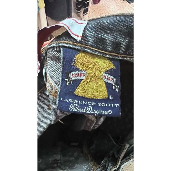 LAWRENCE SCOTT VINTAGE TAILORED DUNGAREES JEANS WOMENS SIZE 6 - Picture 14 of 14